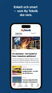 Ny Teknik Nyheter screenshot 1