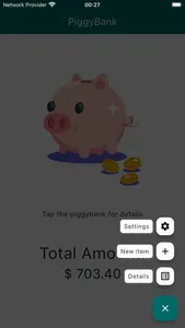 PiggyBank EX screenshot 1