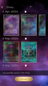 Sacred Geometry Oracle Cards screenshot 2