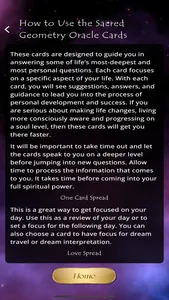 Sacred Geometry Oracle Cards screenshot 6