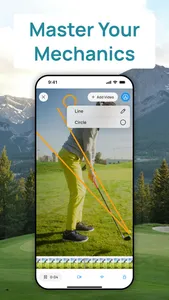 Analyze Golf Swings - Sticks screenshot 0