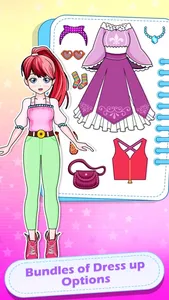 Magic Paper Princess Dress Up screenshot 0