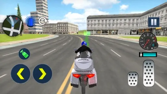 Fast Chase Street Cop Car Game screenshot 4