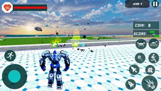 Robot Car Transformation Game screenshot 1
