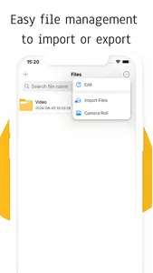 Offline Player: Music, Browser screenshot 3