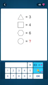 Math Quiz - IQ Puzzles screenshot 3