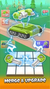 Idle Merge: Tank Battle screenshot 9