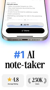 Voicenotes AI Notes & Meetings screenshot 0