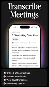Voicenotes AI Notes & Meetings screenshot 1