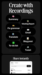 Voicenotes AI Notes & Meetings screenshot 3