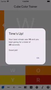 Cube Color Trainer screenshot 1