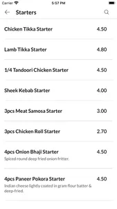 Indian Fusion Walkden screenshot 2