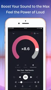 Volume Booster - Bass Booster screenshot 0