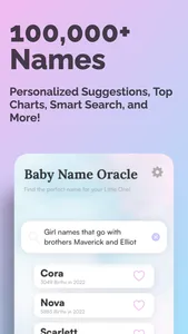 Baby Name Oracle: Search Names screenshot 0