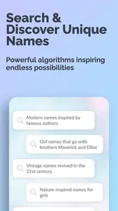 Baby Name Oracle: Search Names screenshot 1