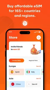 Olysim - eSIM Data Plans screenshot 0