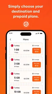 Olysim - eSIM Data Plans screenshot 1