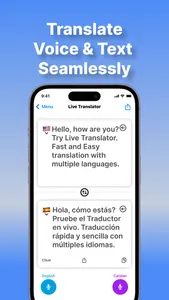 Live Voice Translator + screenshot 1