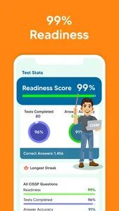 CISSP Exam Prep & Test 2025 screenshot 6