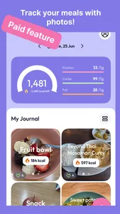 Food Journal: SpoonMe screenshot 0