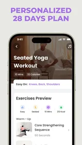 Chair Yoga for Seniors at Home screenshot 4