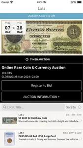 MintProducts Auctions screenshot 0