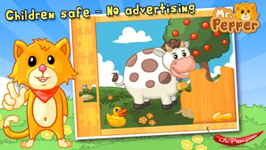 Animal Jigsaw Puzzle Kid Game screenshot 0