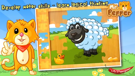 Animal Jigsaw Puzzle Kid Game screenshot 1