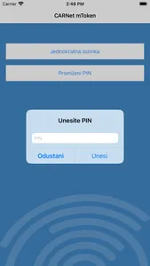 CARNet mToken screenshot 1