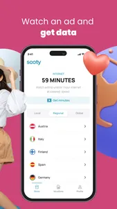 Sooty eSIM Travel & Internet screenshot 1