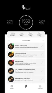 Fitcal Healthy Meal Plan screenshot 1