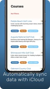 Golf Journal screenshot 4
