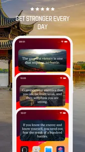 Art of War - Quotes Widget screenshot 1