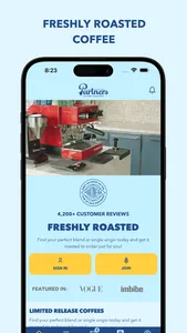 Partners Coffee: Order & Track screenshot 0