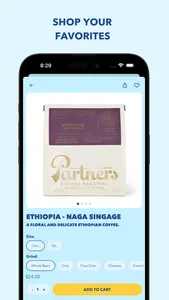 Partners Coffee: Order & Track screenshot 2