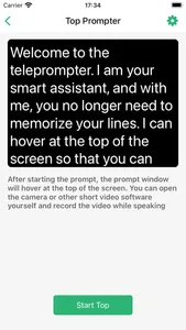 Floating teleprompter screenshot 0