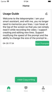 Floating teleprompter screenshot 3