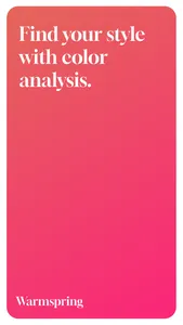 Warmspring - AI Color Analysis screenshot 0