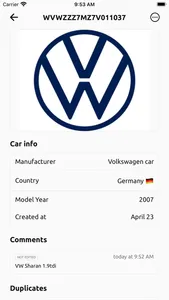VIN Identifier & Decoder screenshot 1