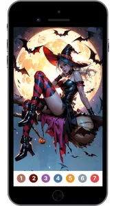 Tap Color By Number Art Game screenshot 0