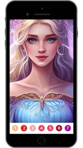 Tap Color By Number Art Game screenshot 2