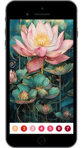 Tap Color By Number Art Game screenshot 4