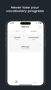 Decksy: AI Vocabulary Tracker screenshot 1