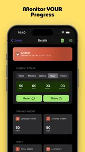 Bad Habit Tracker: Sober Clock screenshot 3
