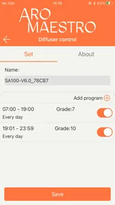 Aromaestro screenshot 0