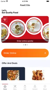 Food 2 Go Online screenshot 0