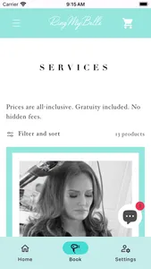 RingMyBelle Beauty on Demand screenshot 2