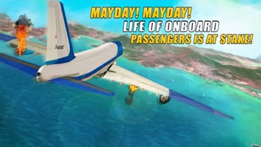 Aerial Plane Crash Landing screenshot 3