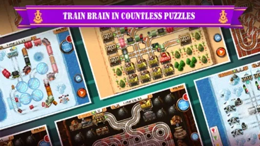 Rail Maze 2 : Train Puzzler screenshot 0