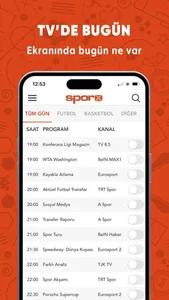 Sporx - Spor Haber, Canlı Skor screenshot 2